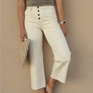CJLA Hendrix Wide Leg Jeans - Sea Salt Size 7